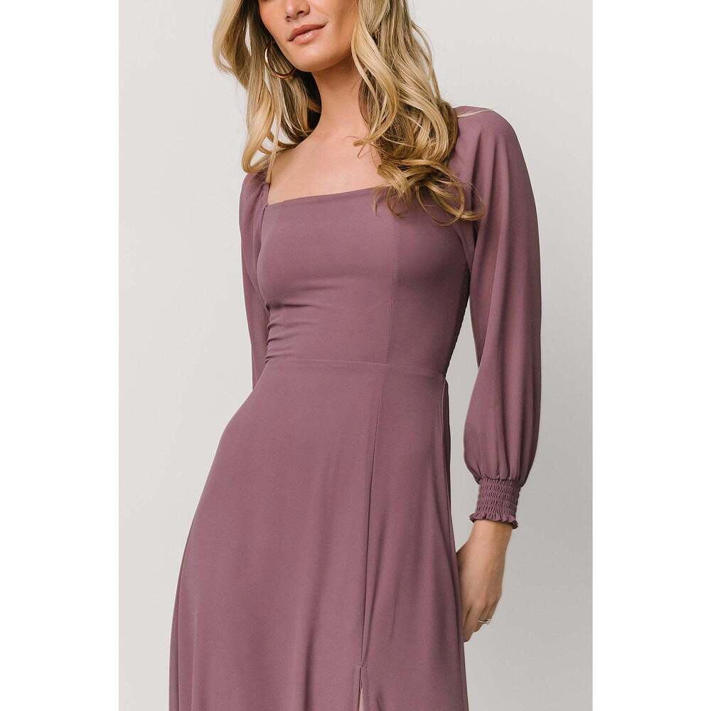 Baltic Born Giselle Maxi Dress | Vintage Plum Size SS - Picture 2 of 5